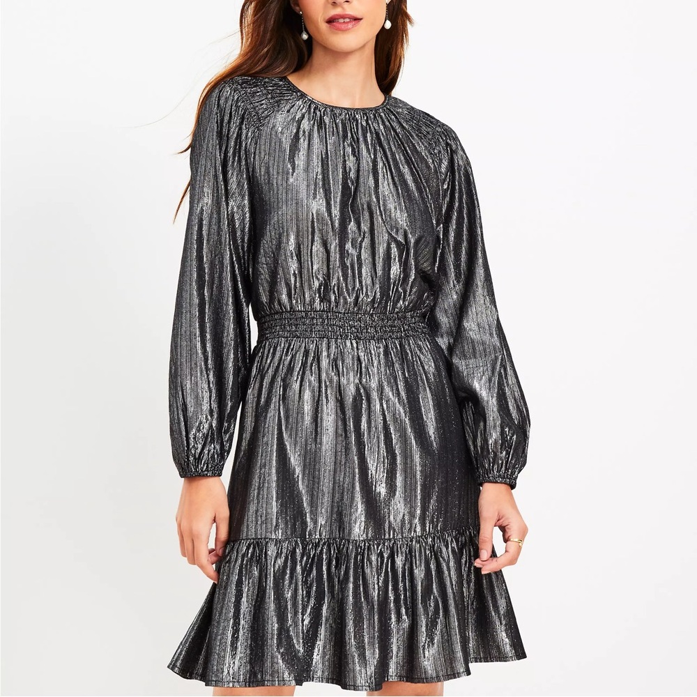 Loft Metallic Dress